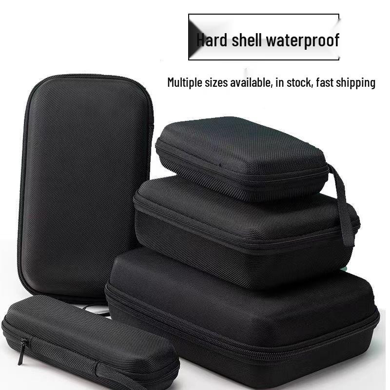 Universal Digital Storage & Charger Organizer – Large Capacity, Dust & Drop-Proof Hard Shell