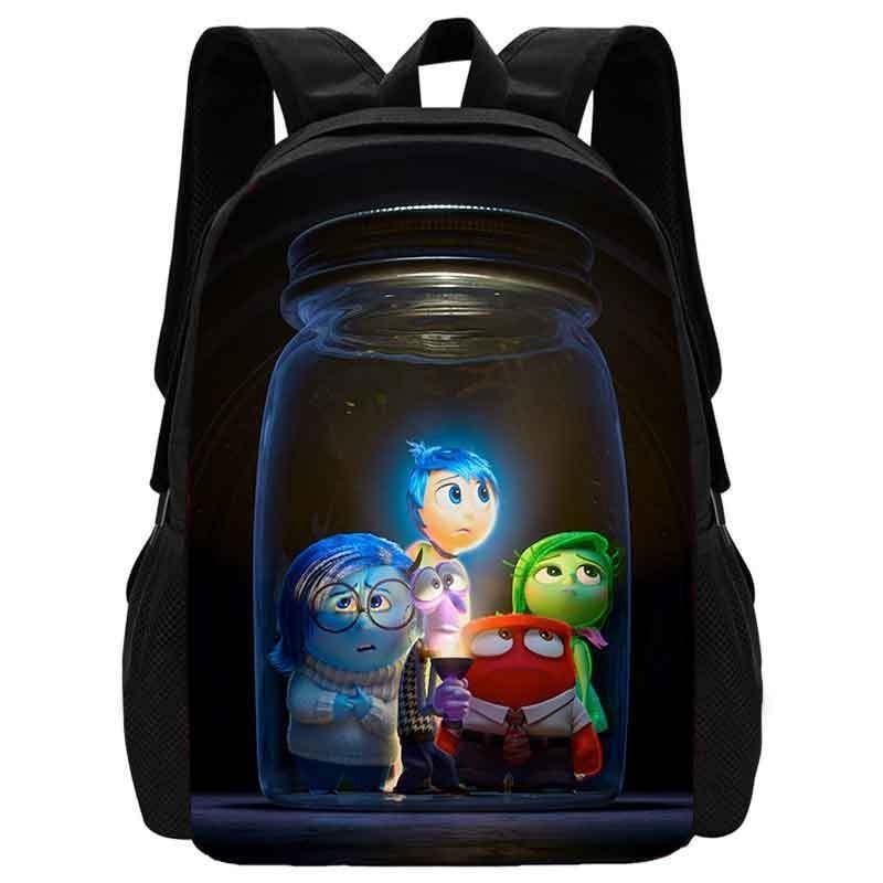 Adorable Cartoon Backpack For Kids Spacious Oxford Cloth School Bag For Grades 1-4