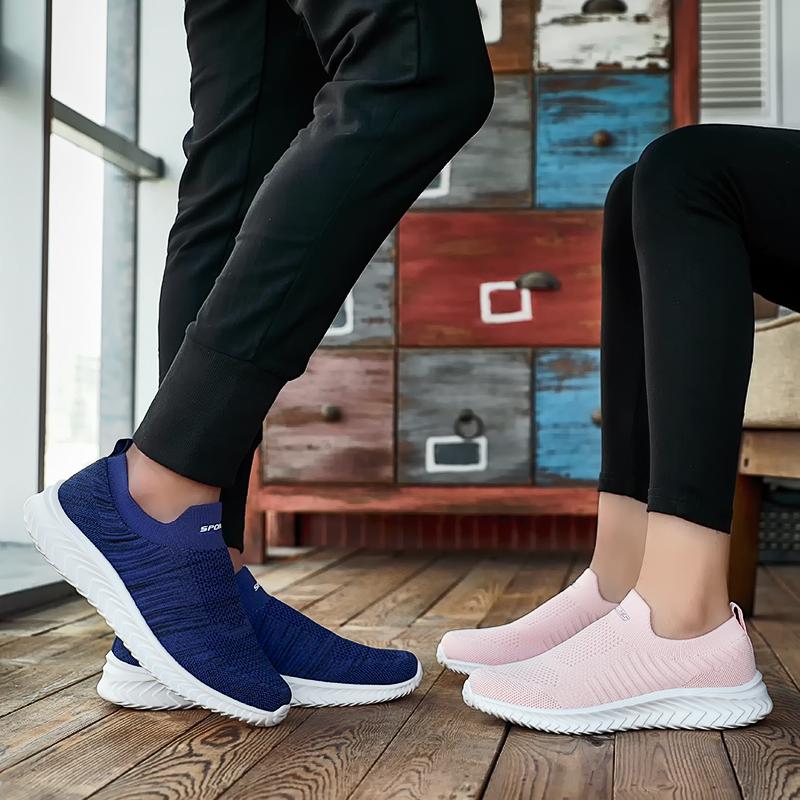 35-46 Unisex Sports Shoes Breathable High Elastic Socks, Flying Loafers, Ultra -lightweight Women's Sports Shoes