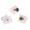 20Pcs/Lot 45 Degree Angle Plastic Corner Bracket Block For Furniture With Screws