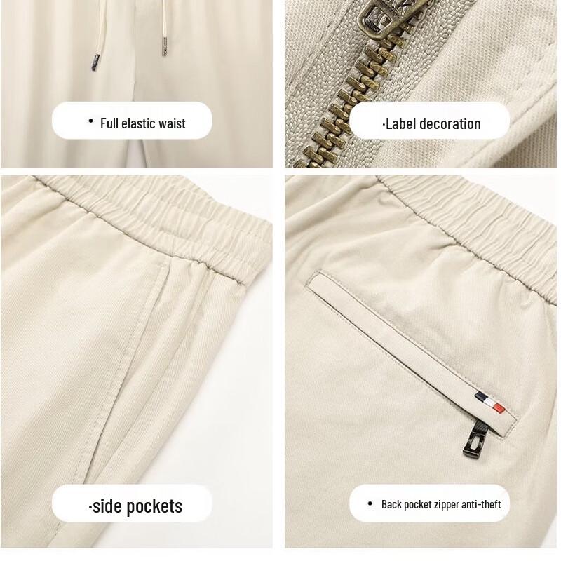 PLAYBOY Herren Baumwoll-Freizeit-Sommershorts (100% Baumwolle)
