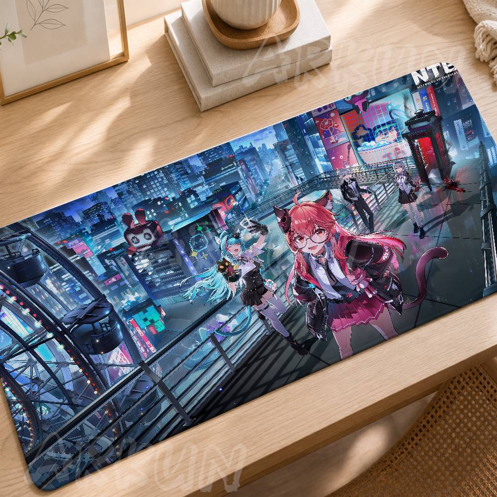 Cool Video Game Neverness To Everness Mouse Pad Nonslip Rubber Gamer Computer Mat Decoracion Deskmat Laptop Office Large Mat