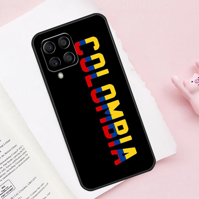 Colombia Flag For Samsung Galaxy M54 M34 M14 M53 M33 M13 M12 M32 M52 M20 M15 M55 M21 M51 M31s M30s Case