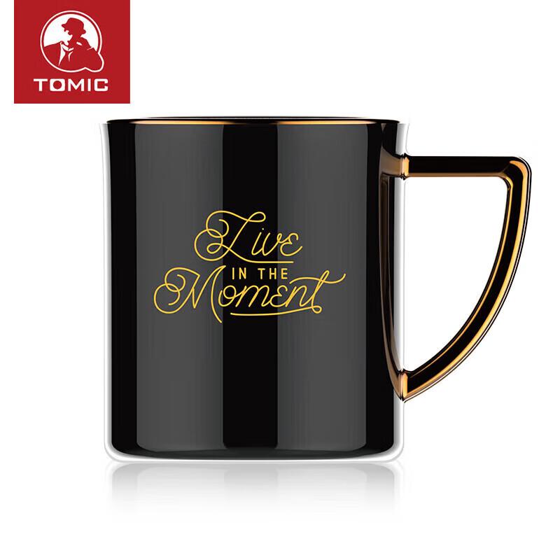 TOMIC Nordic Gold-Trim Ceramic Mug