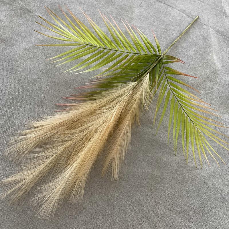 Nordic Reed Style Simulation Flowers Scandinavian Style For Interior Wall Decor