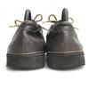 Made In Japan DAKS Leather Sneakers 25.0 Brown Shoes Trainers(USED)