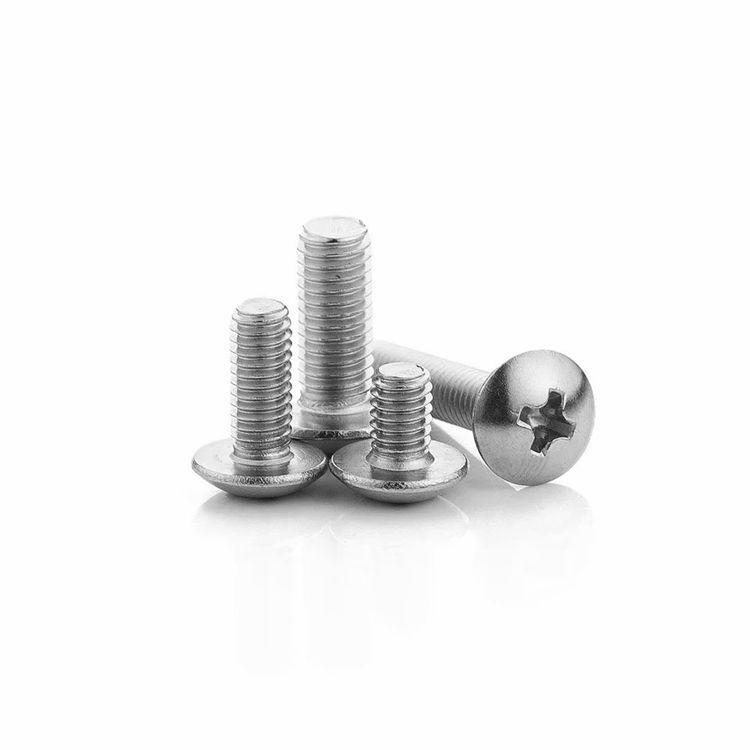 Phillips Large Flat, Mushroom, Umbrella & Round Head M3/M4/M5 Machine Screws