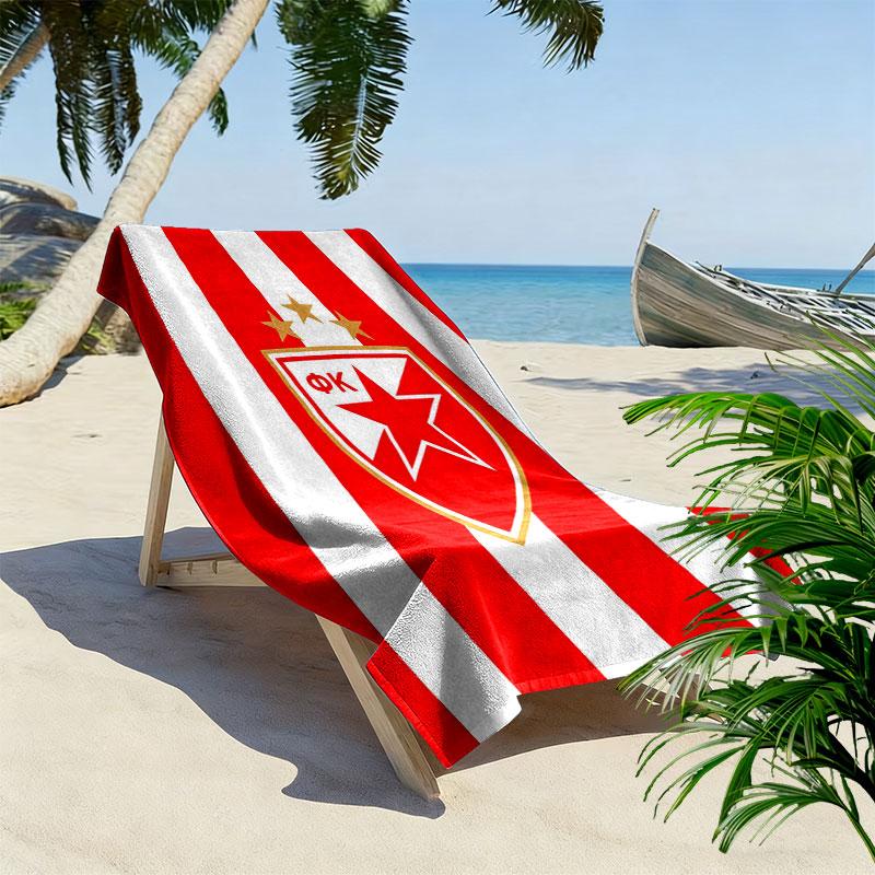 CZ-Print Strandtuch, Großes Weiches Schnelltrocknendes Handtuch für Strand Camping Schwimmen