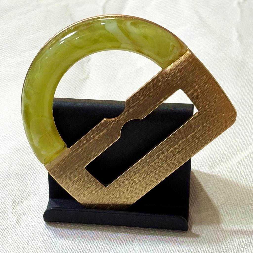 Colorful Resin & Aluminum Alloy Belt Buckle: European & American Style Clothing Accessory