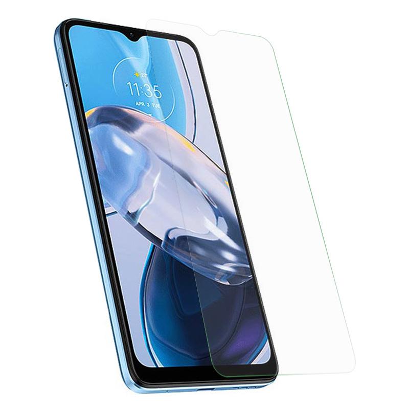 For Motorola Moto E22i 4G Anti-explosion Tempered Glass Film 0.3mm Arc Edge Ultra Clear Anti-abrasion Screen Protector