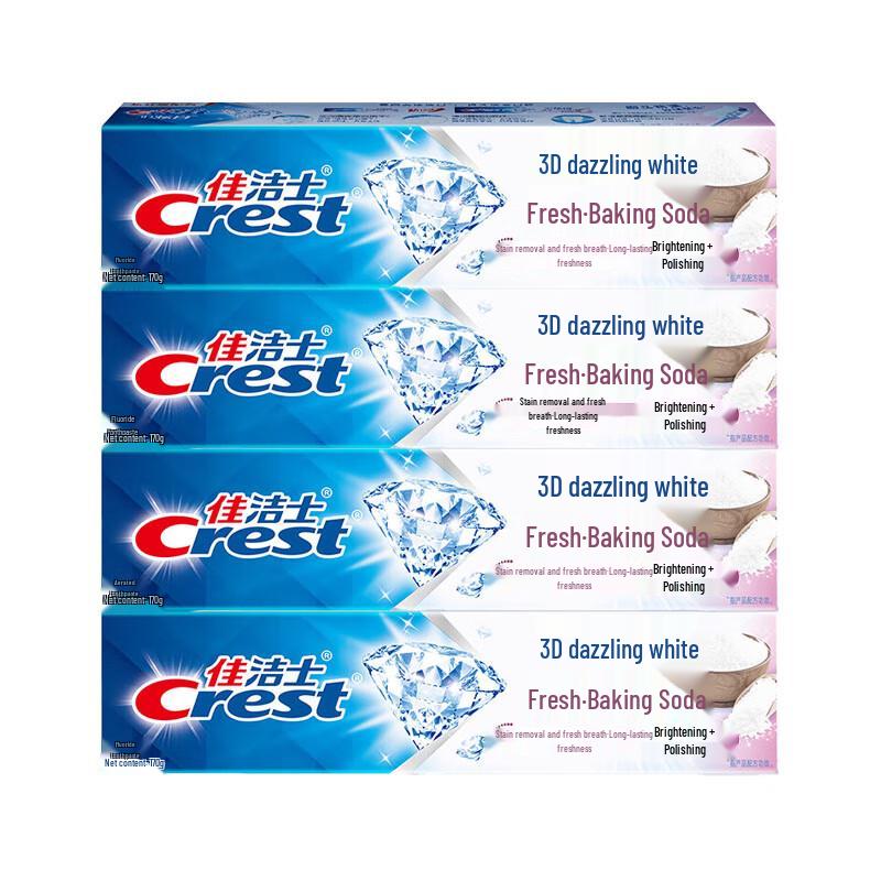 

Crest 3D White Baking Soda Toothpaste