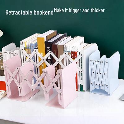 Macaron Color Retractable Book Stand for Students
