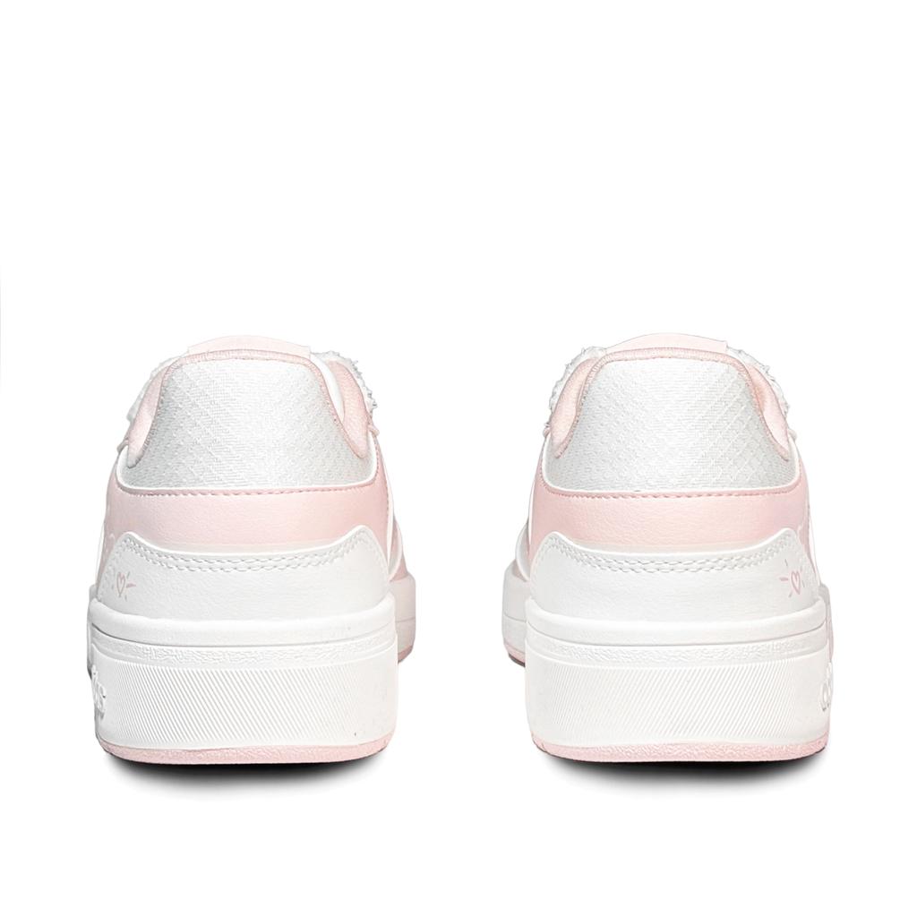 adidas COURTBEAT Pink Cat Balloons Low Top Skateboard Shoes Unisex Pink White KI6785(Team-814)