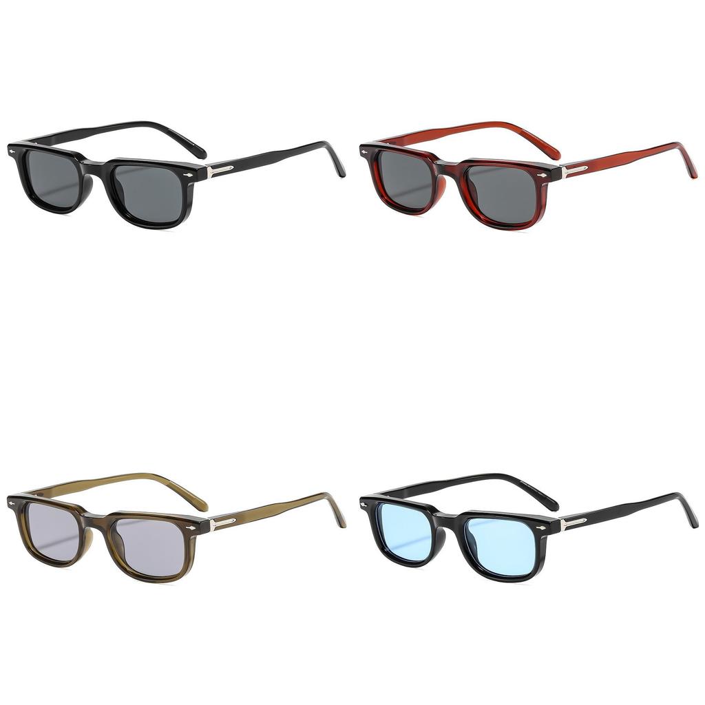 Square Shape Fashion Sunglasses For Men And Women With Uv400 Protection For Outdoor Activities