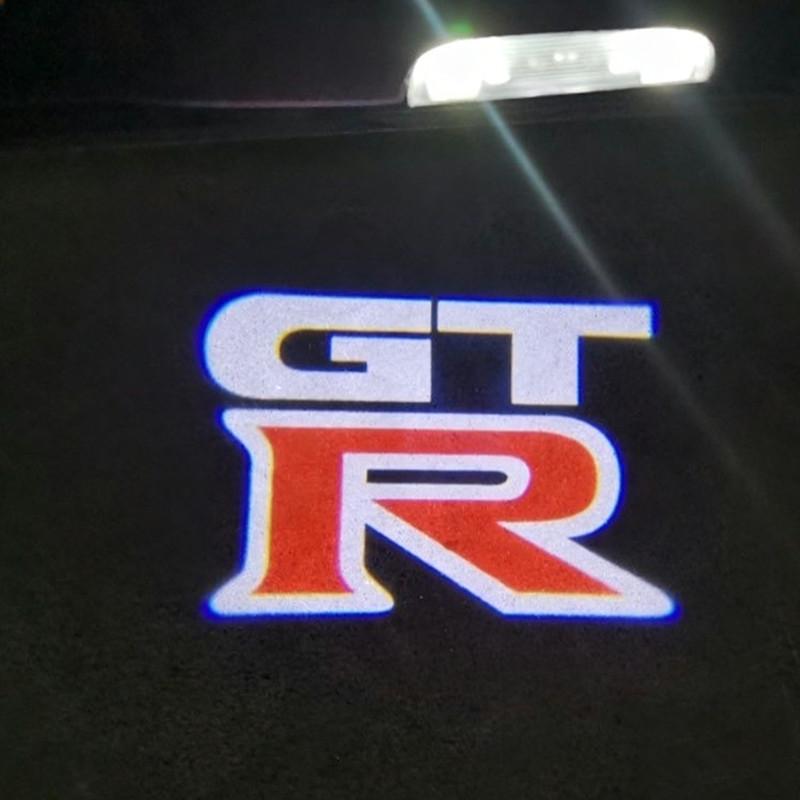 High Quality Led Car Door Welcome Lamp For Nissan GTR GT-R R35 Sylphy Xtrail X-Trail T31 Teana J31 HD Laser LOGO Projection Lamp