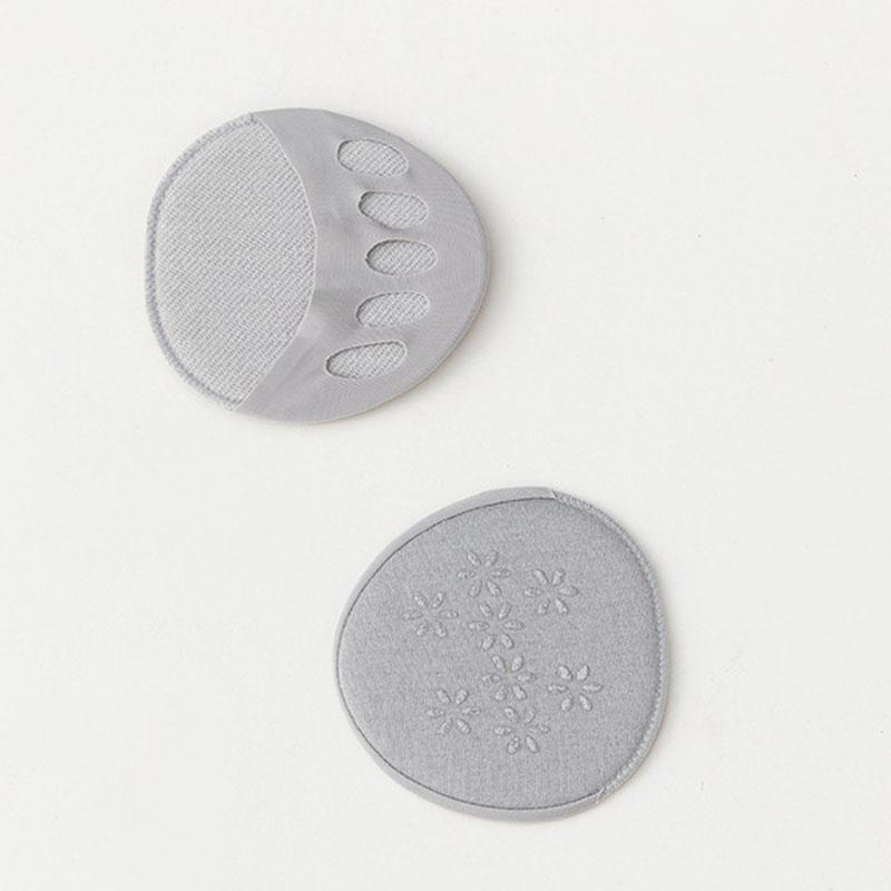 

Женские невидимые полуноски для высоких каблуков, противоскользящие силиконовые носки-лодочки с мелкой горловиной, дышащие женские носки из хлопка One Size