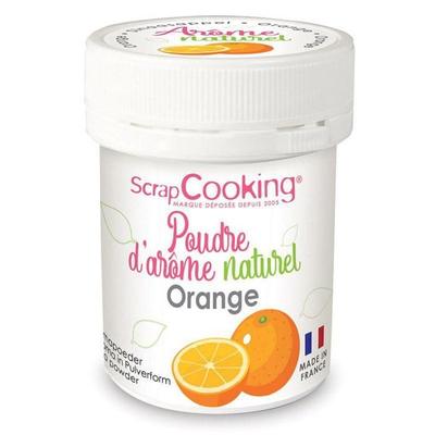 Natürliches Lebensmittelaromapulver 15 g – Orange