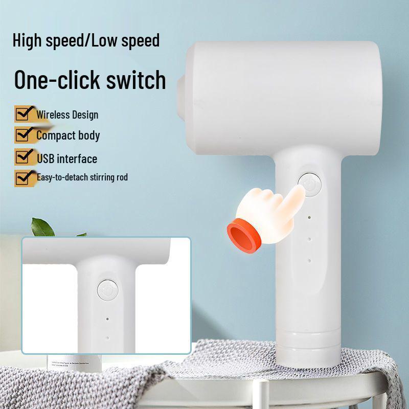 Wireless Automatic Egg Beater & Frother – Handheld Mixer for Cakes and Cream