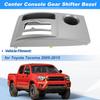 No.58822AD010 Center Console Gear Shifter Bezel Shift Panel Cover Cup Holder for Toyota Tacoma 2005-2015 Silver Tone Interior Trim