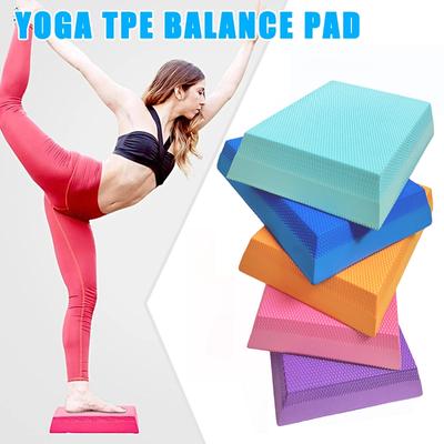 Balance Pad Board TPE Yoga Mat Stability Cushion Exercise Trainer Anti-slip for Training Ankle Core Stability Training Recovery