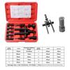 10pcs Motorcycle Bearing Remover 21.8*15*4.5 Internal Bearing Pullers 8-25mm Heavy-Duty Wheel Bearing Removal Tools Metal