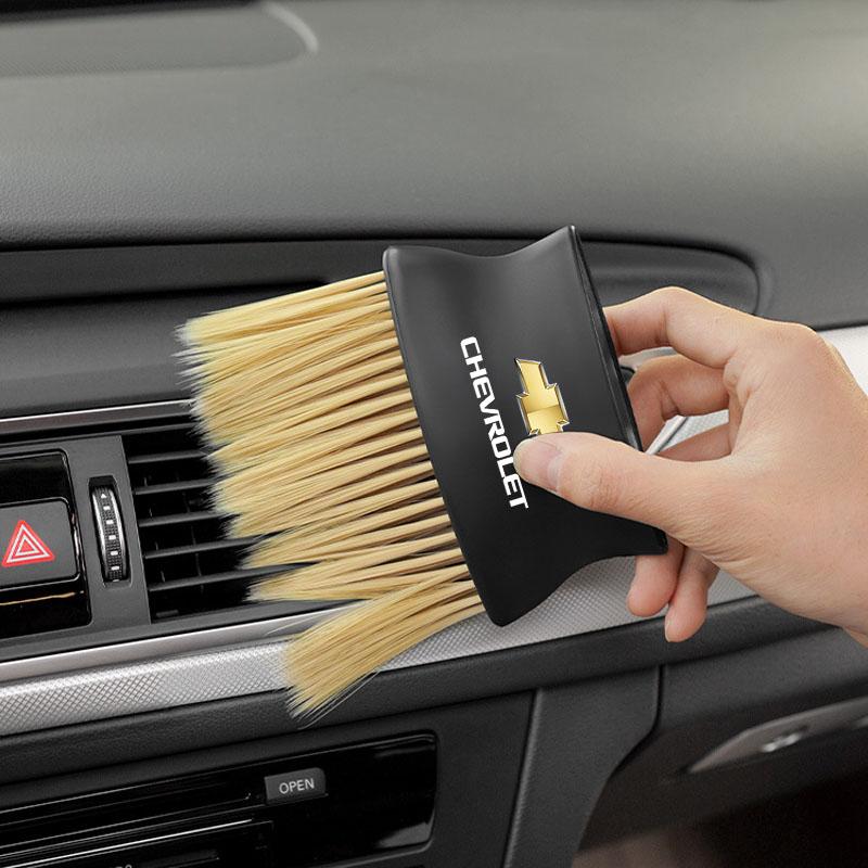 Brosse Nettoyante pour Bouches d'Aération de Tableau de Bord de Voiture Outils de Nettoyage Détaillé Pour Chevrolet Z71 Aveo Impala Lacetti Malibu Sail SS Cruze Sonic