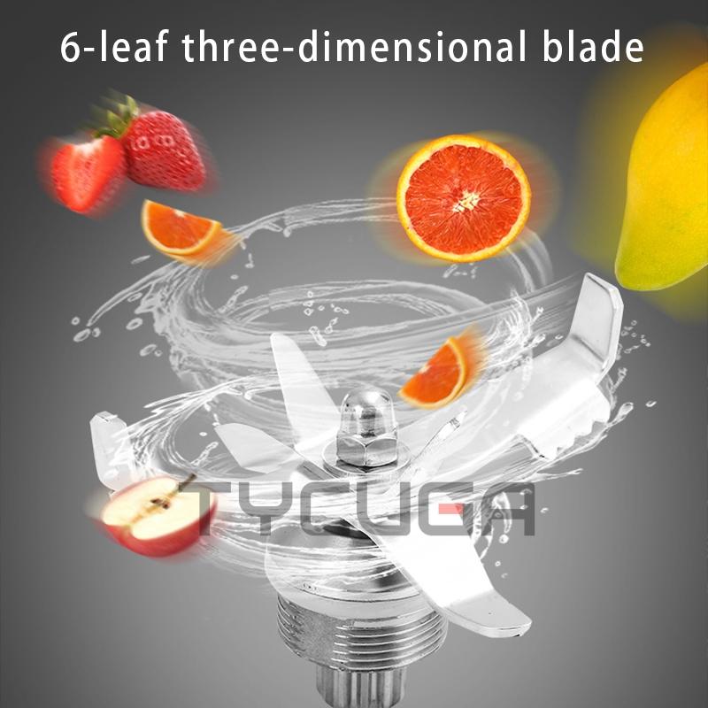 Elektrický mixér 110/220V, komerční mixér, drtič ovoce, potravin, ledu, procesor, smoothie, odšťavňovač, drtič, mlýnek na obilí