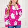 Halloween Day Sweatshirts For Children Boys And Girls Knit Sweater Cute Shirt Fall Crewneck Pullover Tops