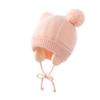 Winter Baby Hat for 0-12month Boy Girls Accessories Knited Cap Kids Hat Fleece Warm Gloves Thick Winter Ear Kids Hat Baby Bonnet
