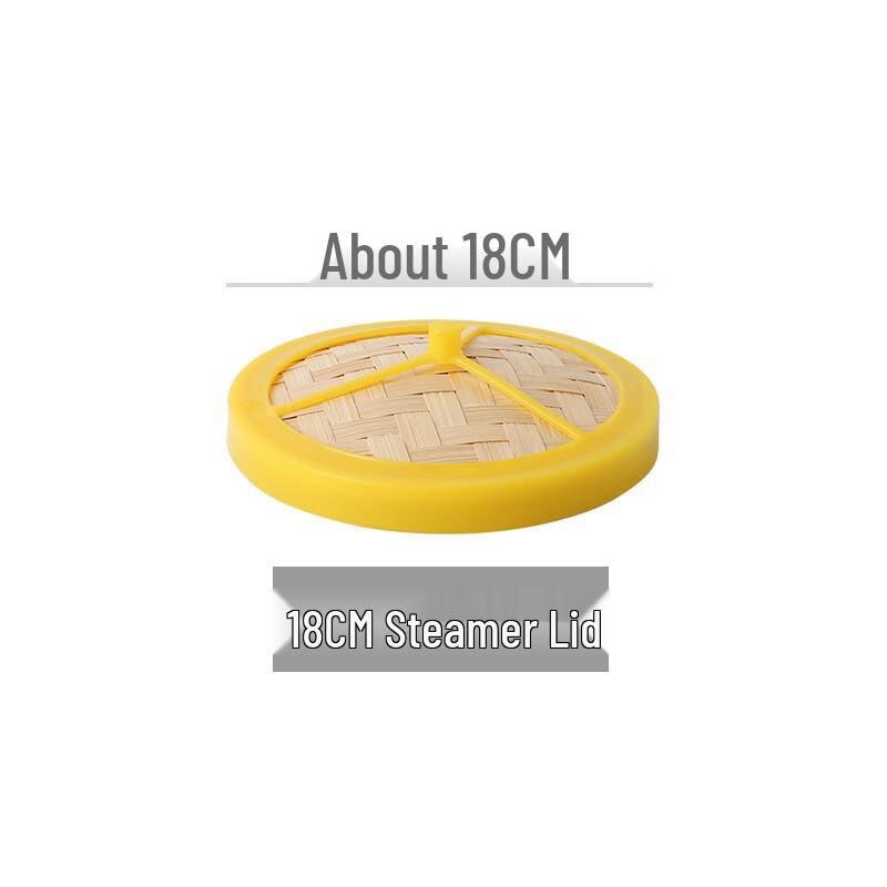 Bamboo Steamer with Plastic Rim