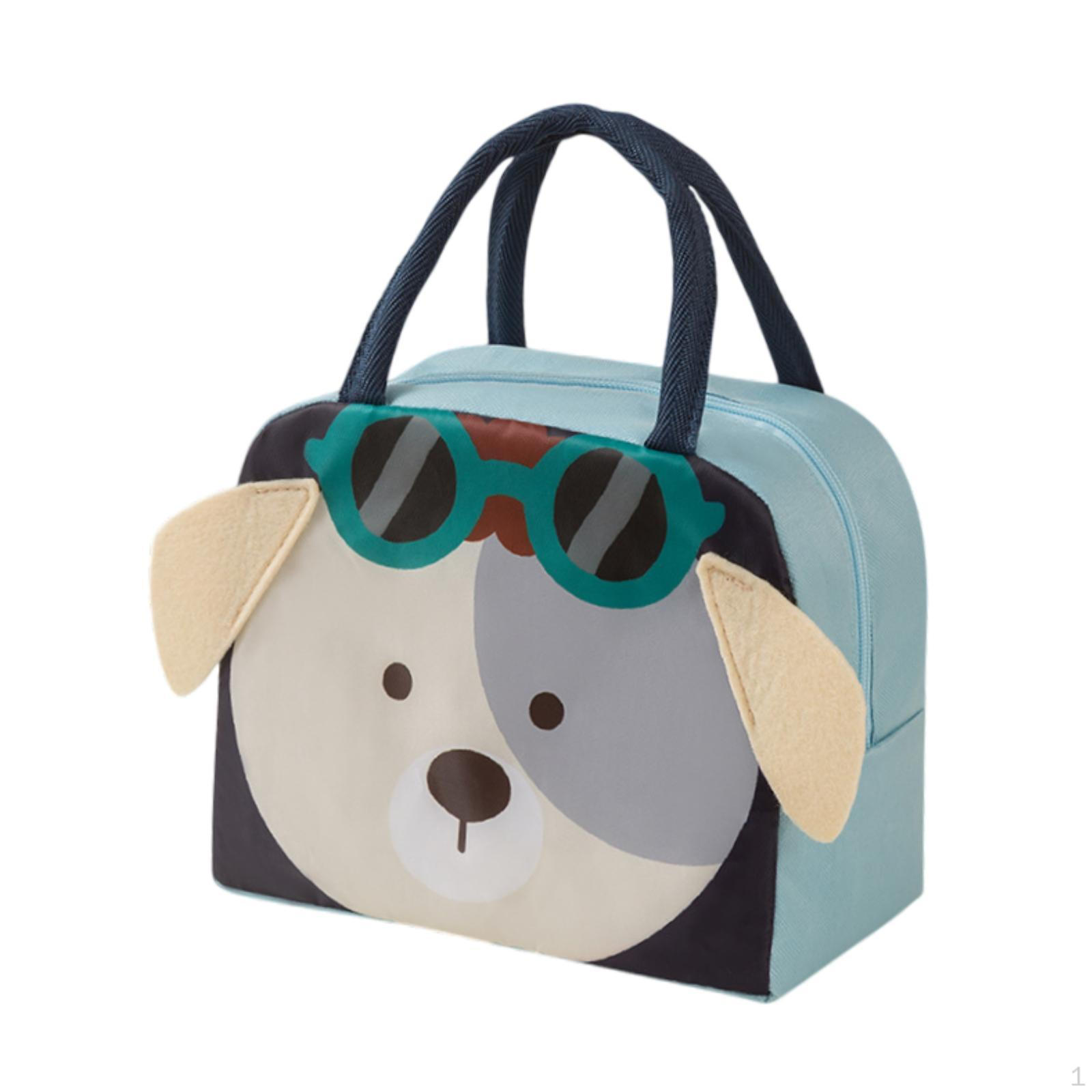 

Изолированная сумка для ланча, непромокаемая сумка-тоут-холодильник для пикника, для взрослых, студентов светло-синий