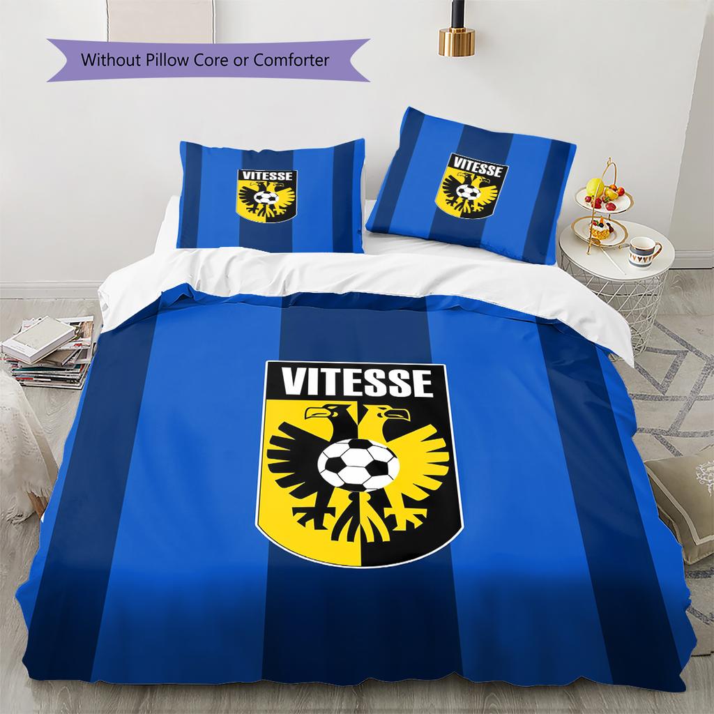 Ropa de cama con estampado SBV Vitesse Decoración del hogar Regalo de cumpleaños y festival (1 * funda nórdica + 2 * fundas de almohada, sin núcleo)