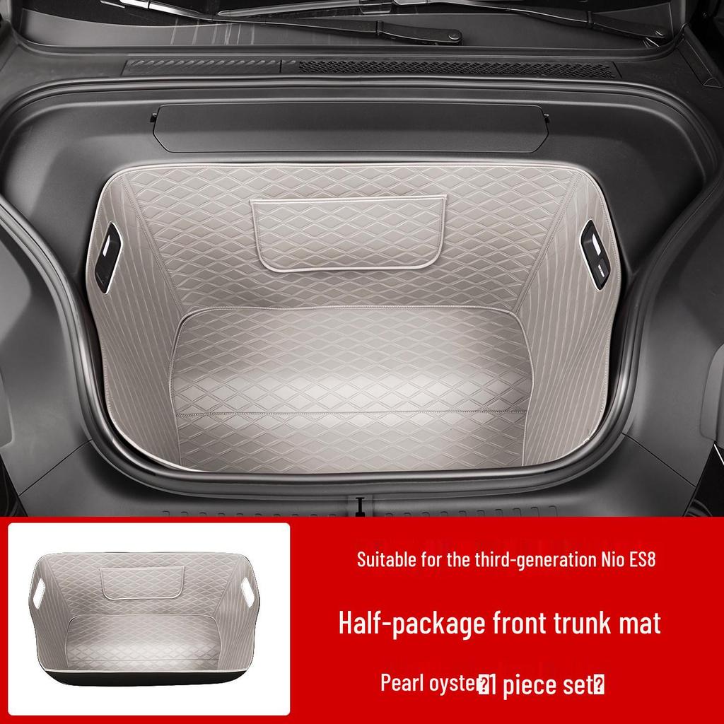 NIO ES8 Front & Rear Trunk Storage Box Protective Mat for 26 Models - Car Interior Accessory