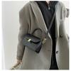 Simple Fashion Square Crossbody Bag for Women Thin Strap Shoulder Handbag