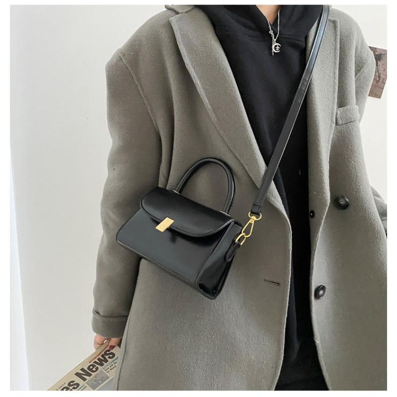 Simple Fashion Square Crossbody Bag for Women Thin Strap Shoulder Handbag
