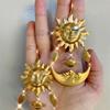 Sun Moon Personality Innovative Earrings