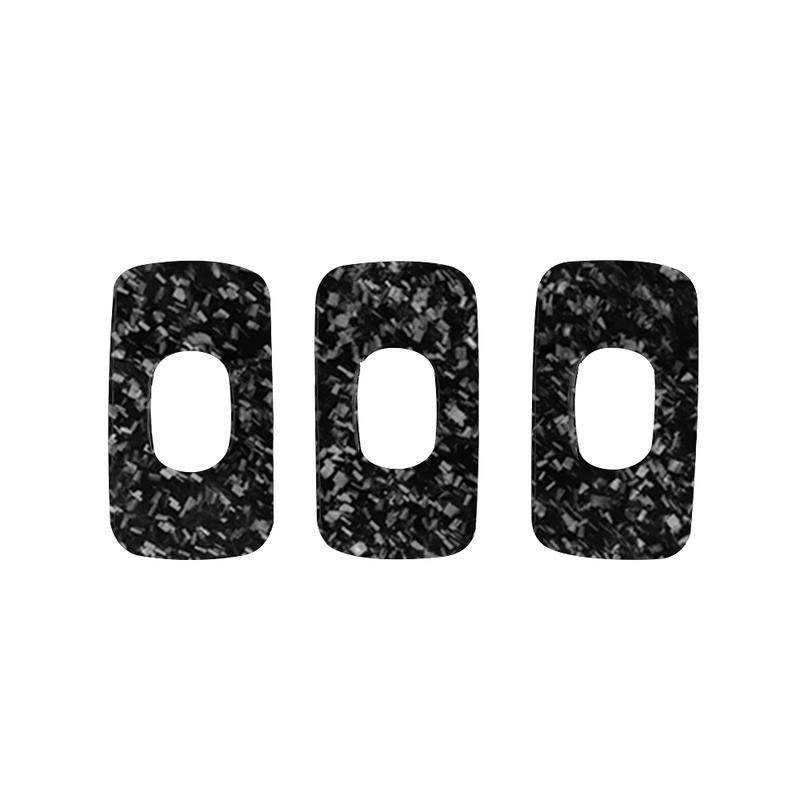 For Mercedes-Benz G-Class W463 2004-2012 Forged Carbon Fiber Door Window Switch Control Panel Cover Trim Car Accessories Sticker