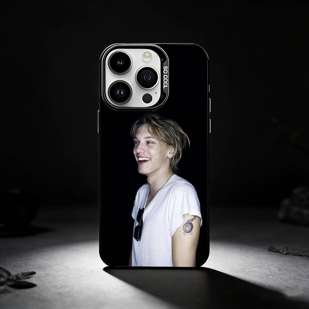 J-Jamie C-Campbell Bower Phone Case For iPhone 17,16,15,14,13,12,11 Plus,Pro Max,XS,Colored silver phone case