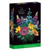 Artificial Rose Orchid Wildflower DIY Building Blocks Set - 3D Eternal Flower Model, Home Decor & Festival Gift
