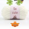 Medium Thick Chenille Yarn for Handmade Crochet Bags & Dolls