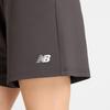 Light French Terry Shorts 7 Inches Short Training BLK [New Balance] (no Inner) (AWS51509) Shorts, Pants, Quick-drying Shorts, Women's Wear, (black