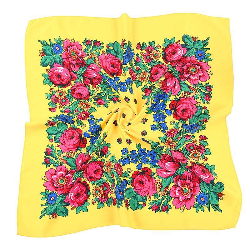 

Парео Украинский Славянский Русский Национальный Платок 70 см Женский Квадратный Головной Платок Ретро Бандана Фуляр Мусульманский Головной Убор Бабушкин Платок 70x70cm