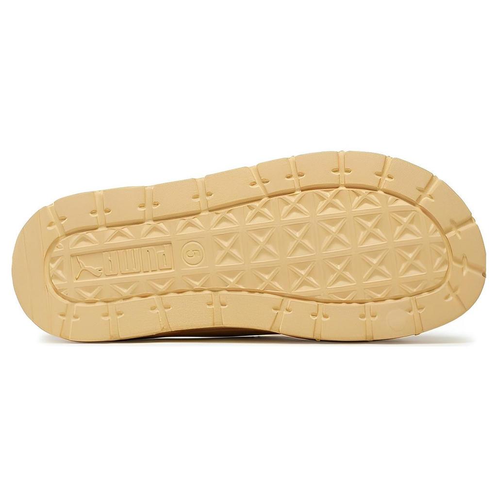 New PUMA Mayze Stack Injex Sandal 'Light Straw' Women's 389454-03