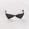 Trendy Pet Fashion Glasses for Cats and Small Dogs - Stylish Triangle Frame, Perfect for Photo Props, Everyday Fashion Accessories