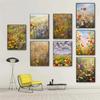 Modern Nature Aesthetics Wildflower Scenery Art Poster Canvas Oil Painting Mural Living Room Bedroom Home Decoration Frameless