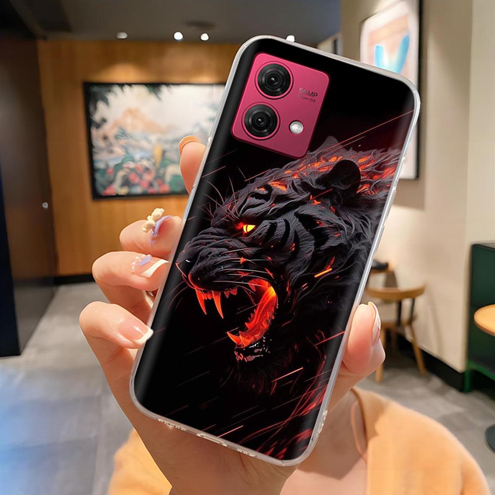 Für Moto G84 Hülle Mode Niedliche Cartoon Rückseite Für Motorola Moto G84 Handy Silikon Hüllen 6,8 Zoll MotoG84 Schutz Fundas