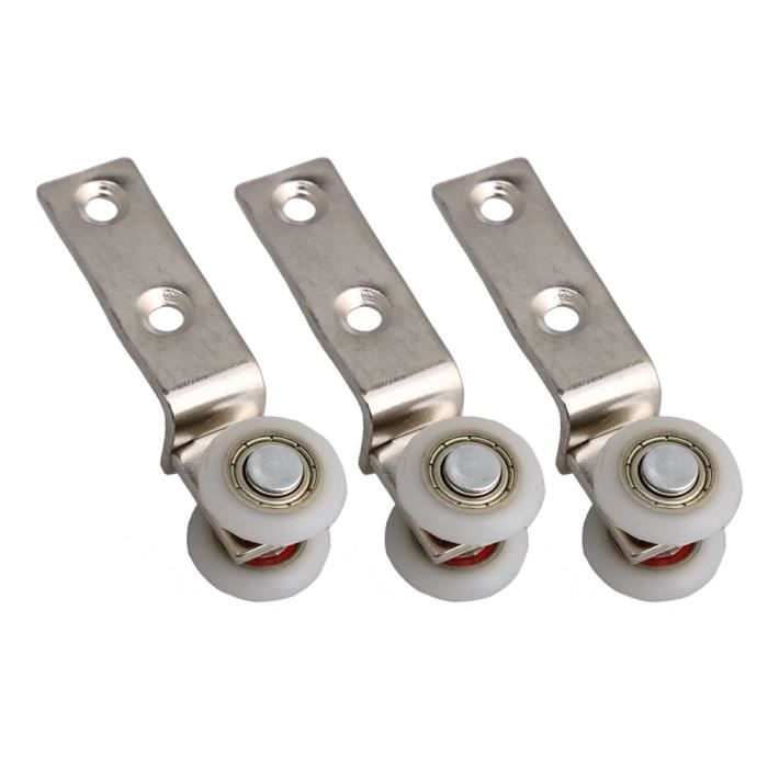 Roulement rond de tuyau de courbure 10pcs avec la roue 2 pour la corde de 3mm / 6mm