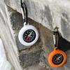 Silicone Hanging Compass with Climbing Hook and Quick Link, Customizable Logo for Outdoor Use