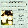 Vintage G40 Frosted Milky Glass String Lights Outdoor Waterproof Connectable 110V 220V Garden Party Wedding Street Garland Decor