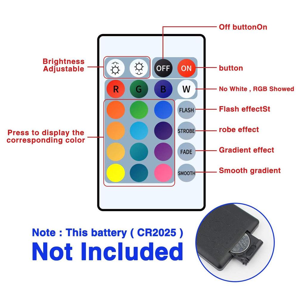 LED Lights for TV PC Gaming Monitor TV LED Backlight Remote Control Colors Changing LED Light Strip USB Powered TV Lights RGB Multicolor Light Strips